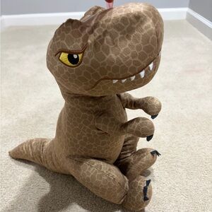 Brown Dinosaur Plush Toy